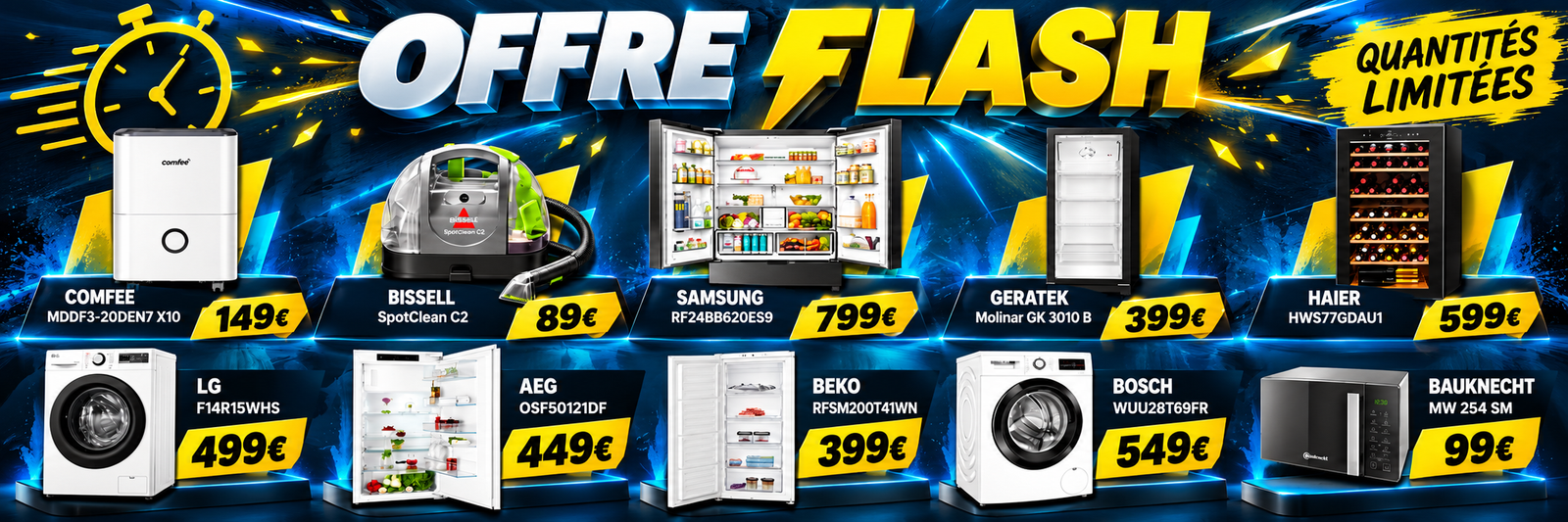 Offre Flash Électroménagerocalypses